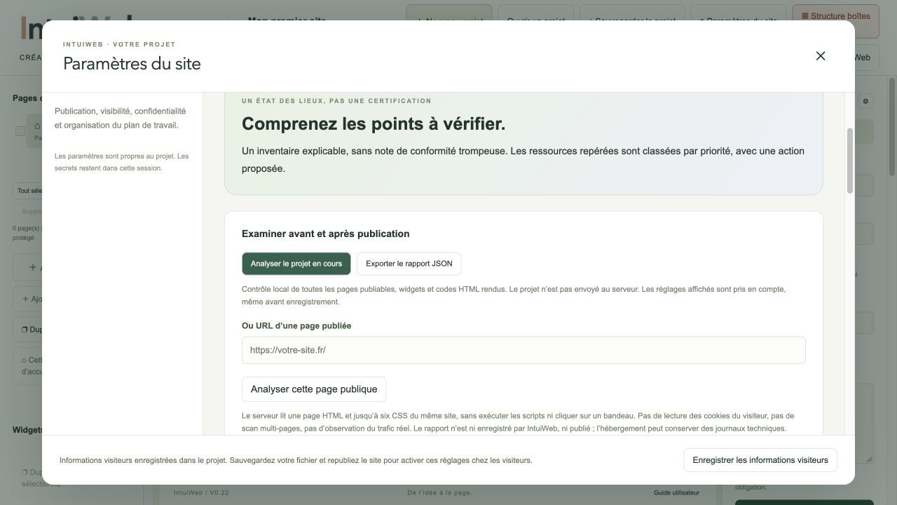 Un diagnostic technique avec constats et actions.